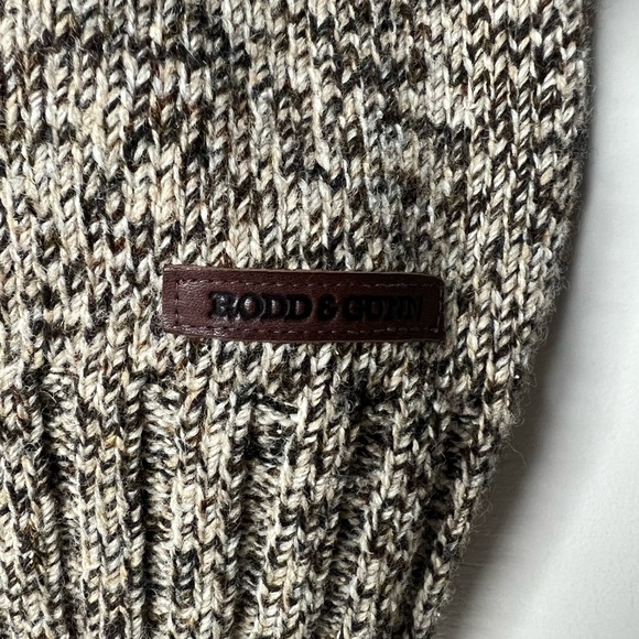 Rodd & Gunn Mens Pullover Sweater Wool Silk Brown  New Zealand Cozy Warm - Picture 4 of 6